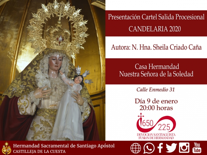 Montaje Presentaci&oacute;n Cartel Candelaria 2020